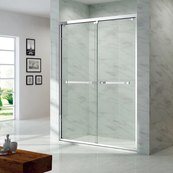 Tempered Glass Sliding Door Fashion Simple Shower Enclosure