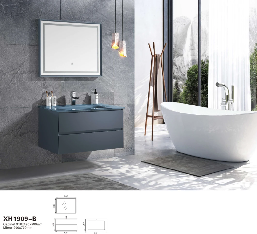 Hot Seller Sanitary Ware Product Wall Hung Bathroom Cabinet