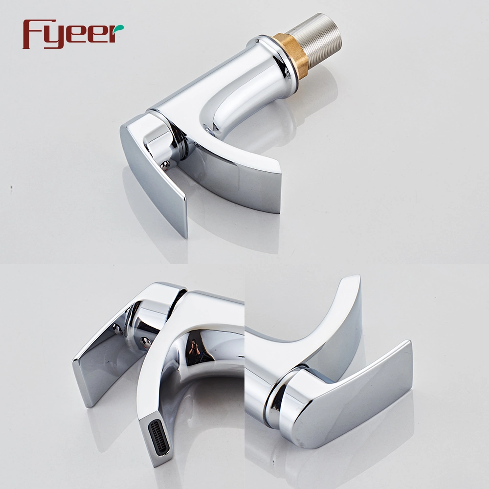 Fyeer 2022 Commercial Brass Chrome Bathroom Basin Faucet